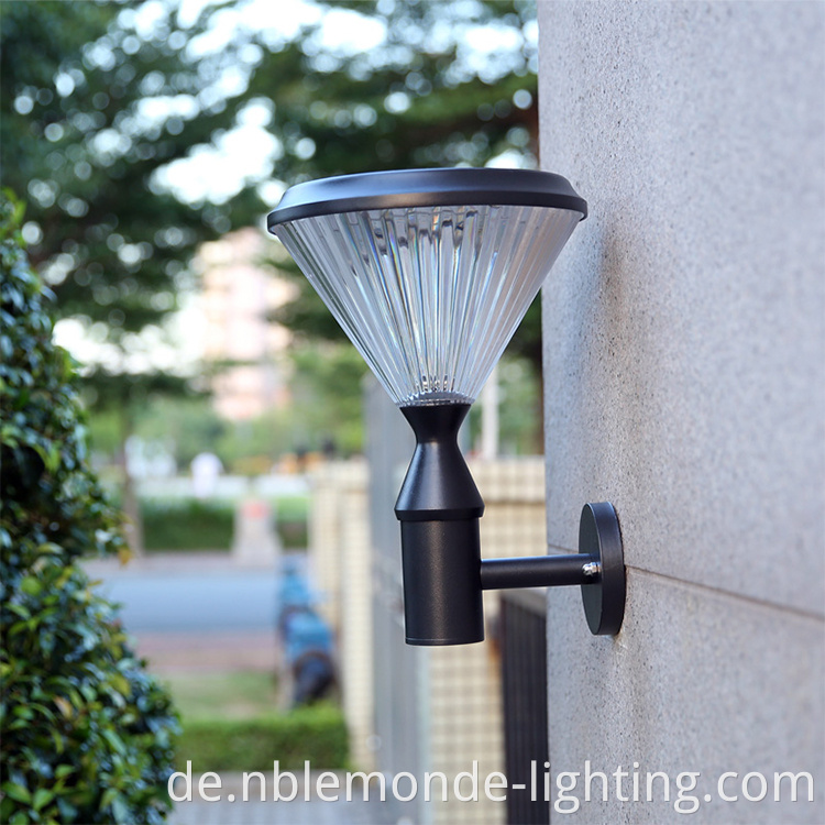 Motion Sensor Solar Wall Light